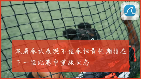 浓眉承认表现不佳承担责任期待在下一场比赛中重振状态